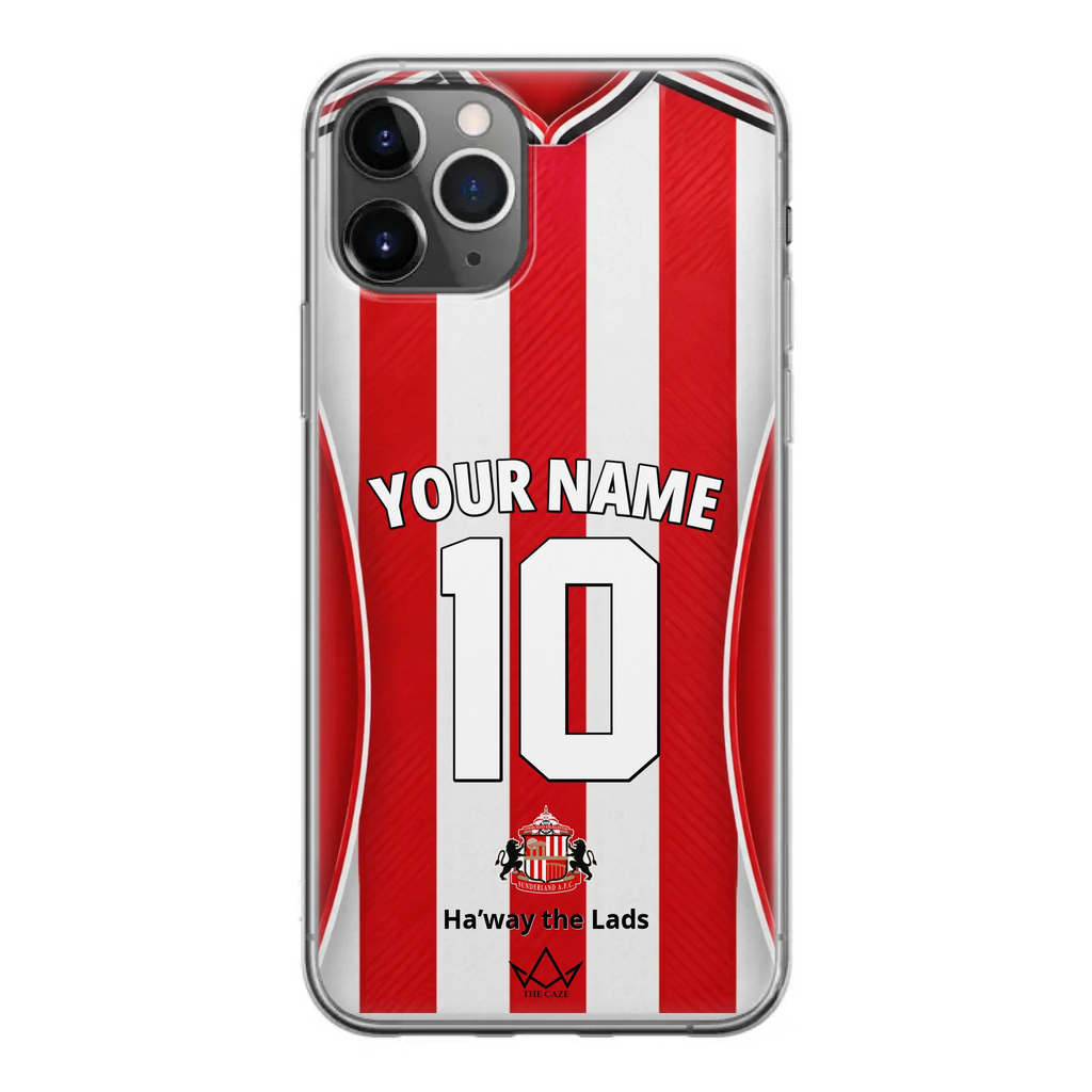 Coque iPhone personnalisée Sunderland AFC Football