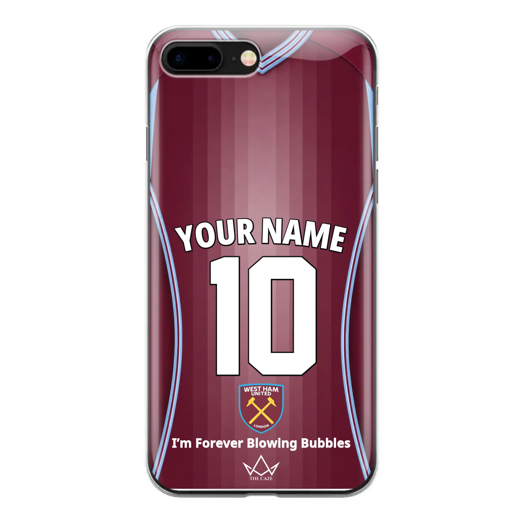 Coque iPhone personnalisée Football West Ham United