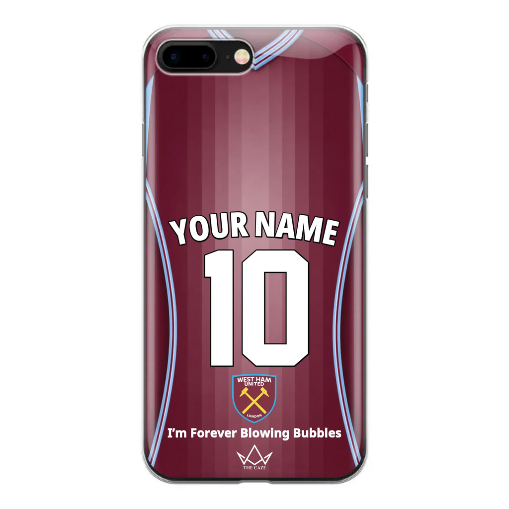 Coque iPhone personnalisée Football West Ham United
