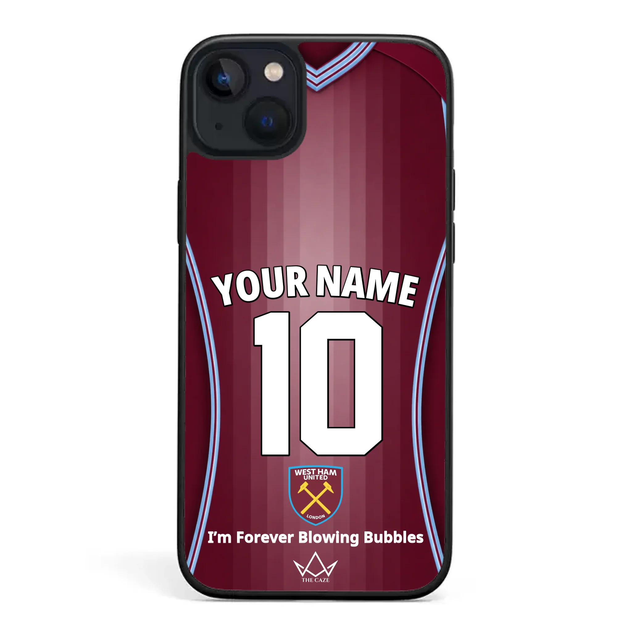 Coque iPhone personnalisée Football West Ham United