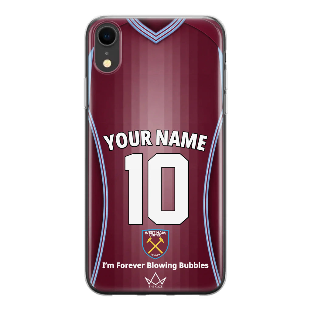 Coque iPhone personnalisée Football West Ham United
