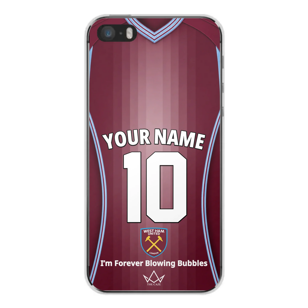 Coque iPhone personnalisée Football West Ham United