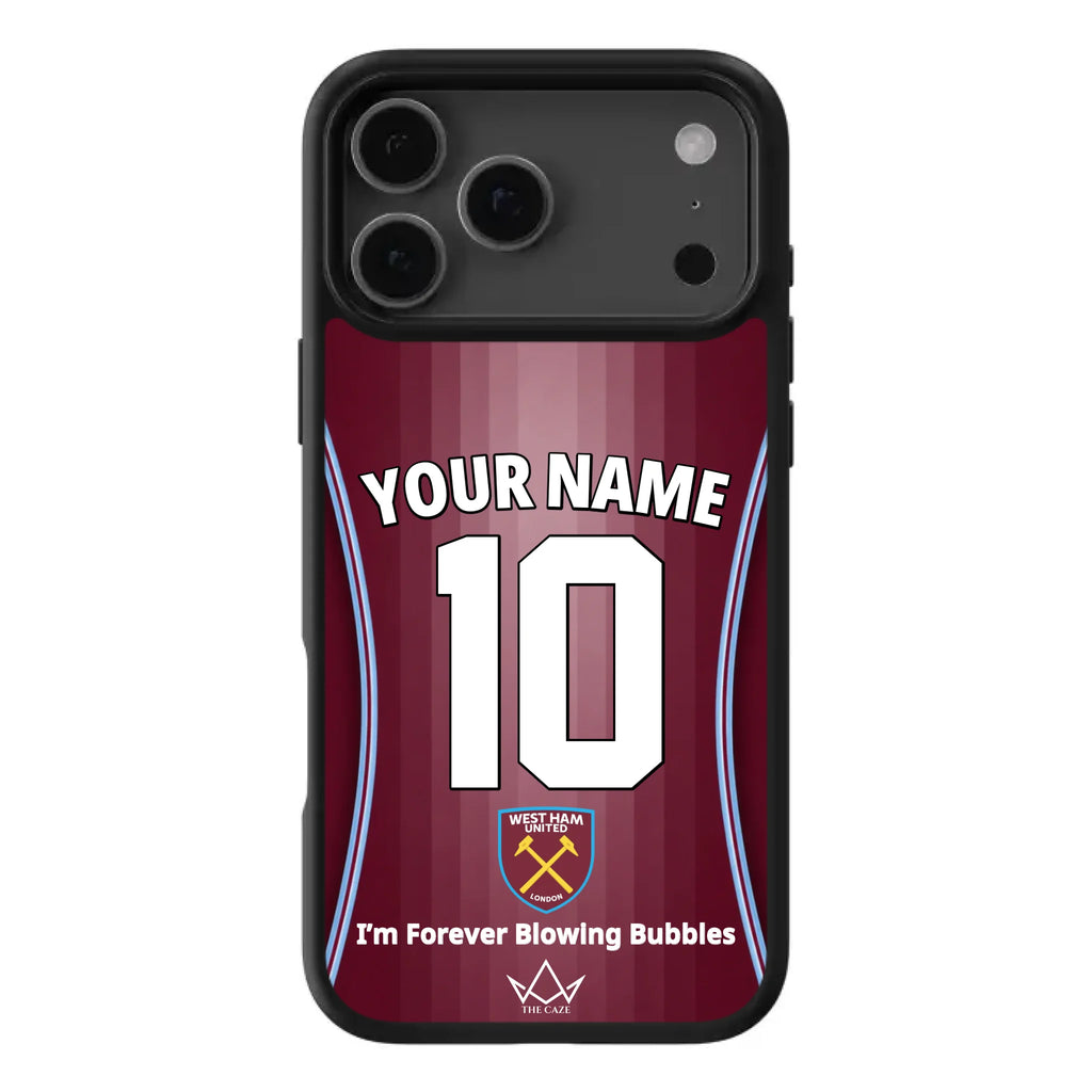 Coque iPhone personnalisée Football West Ham United