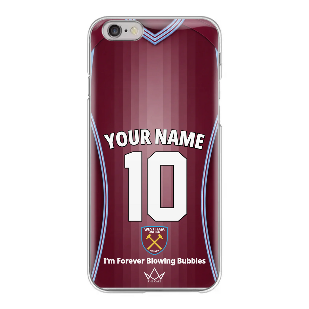 Coque iPhone personnalisée Football West Ham United