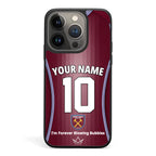 Coque iPhone personnalisée Football West Ham United