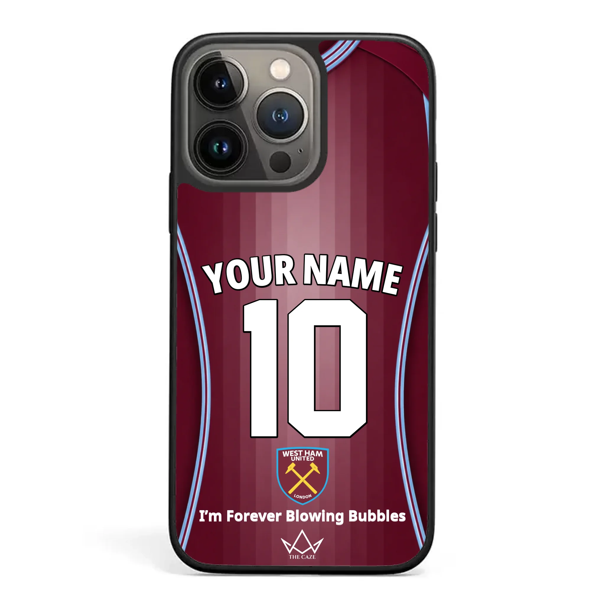 Coque iPhone personnalisée Football West Ham United