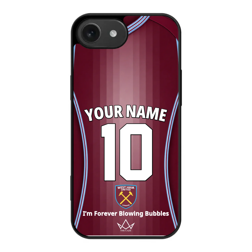 Coque iPhone personnalisée Football West Ham United