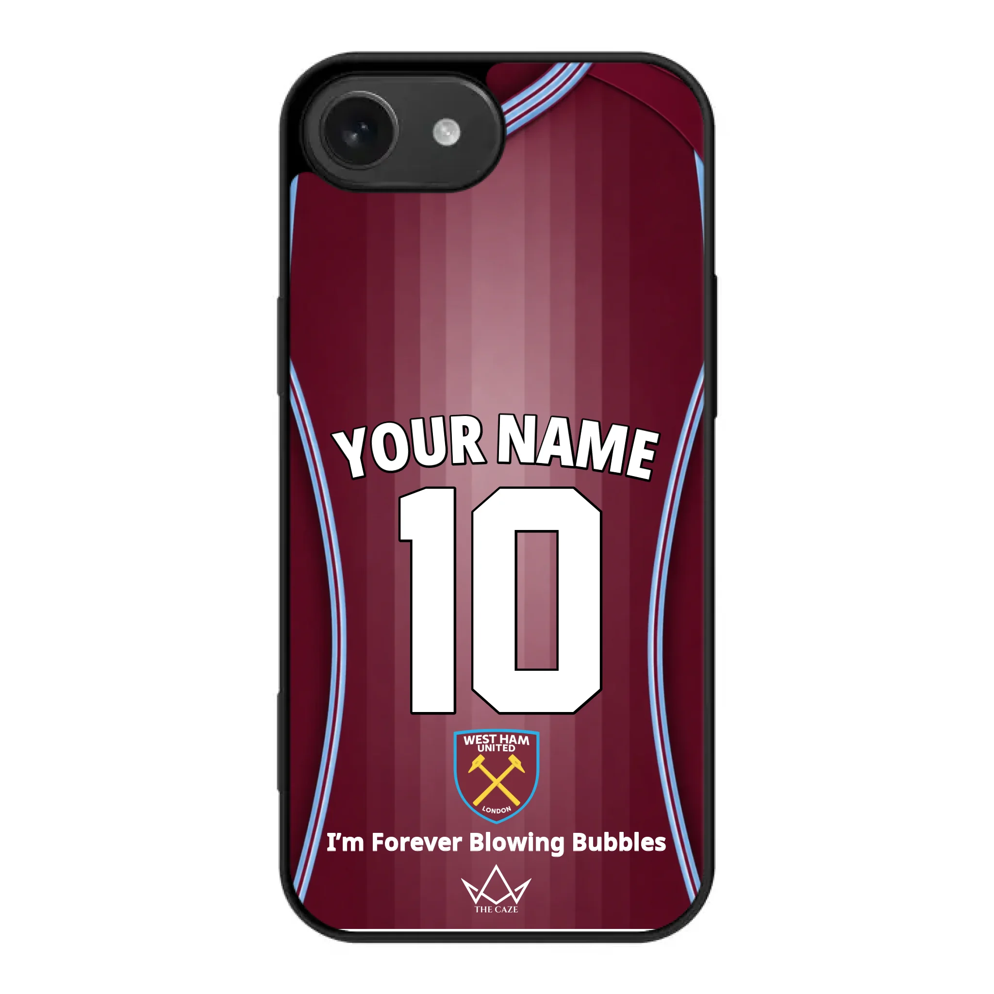 Coque iPhone personnalisée Football West Ham United