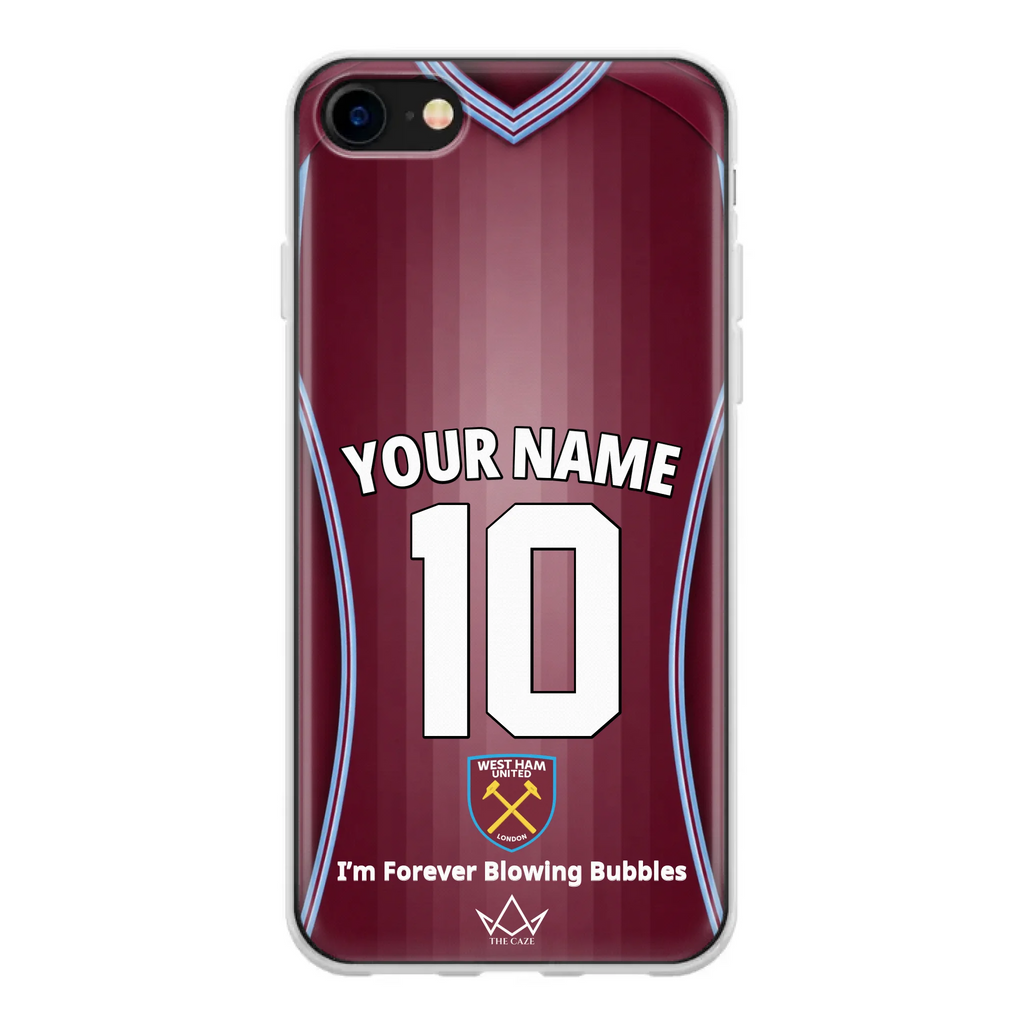 Coque iPhone personnalisée Football West Ham United