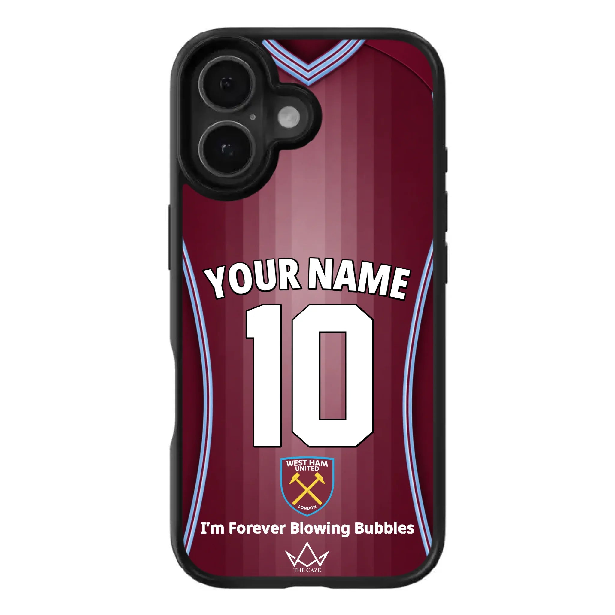 Coque iPhone personnalisée Football West Ham United