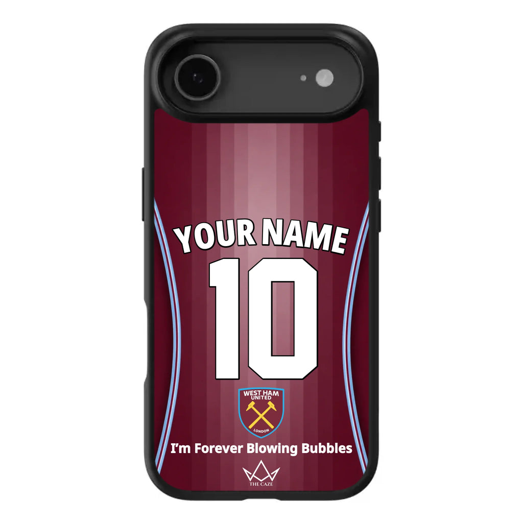 Coque iPhone personnalisée Football West Ham United