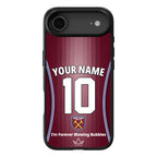 Coque iPhone personnalisée Football West Ham United