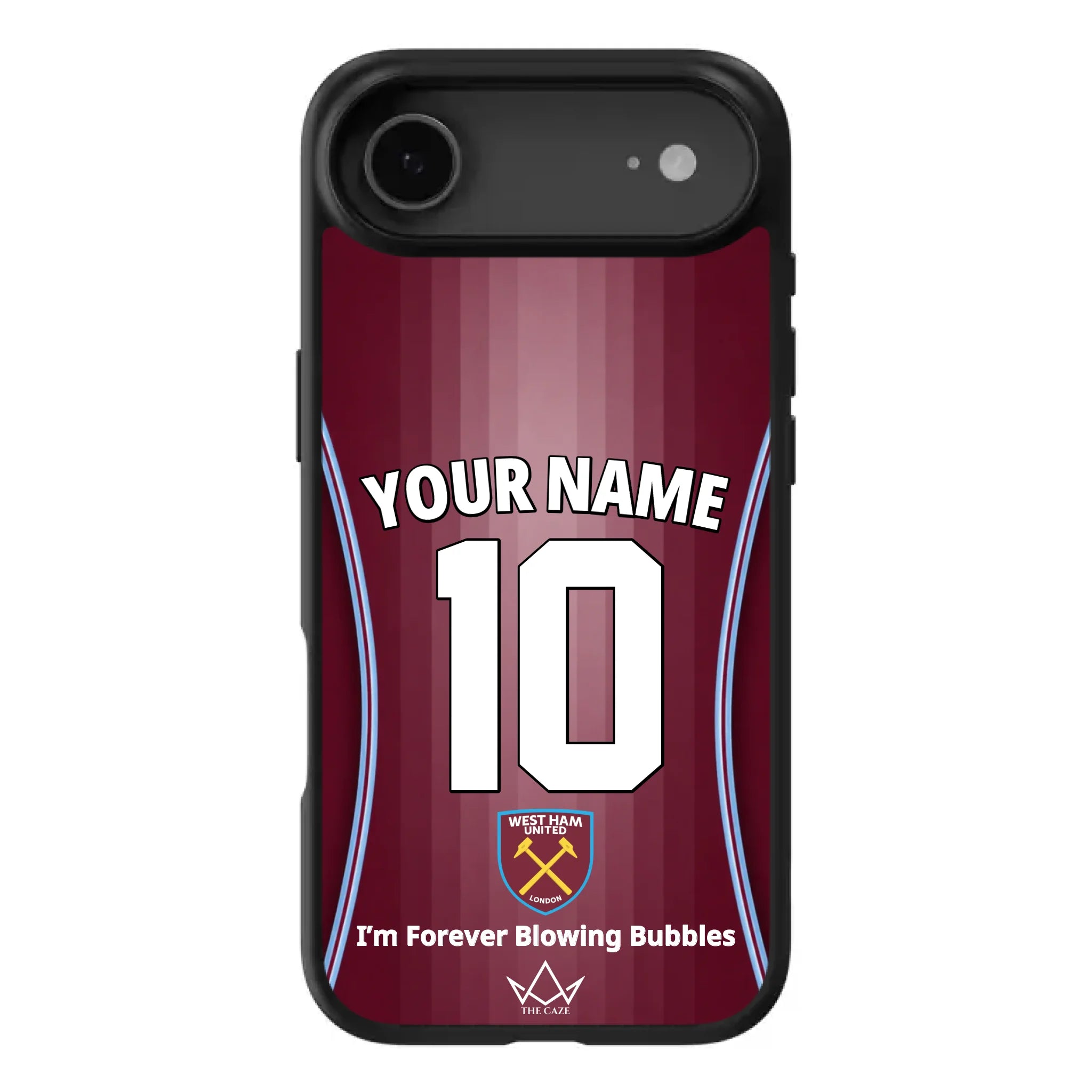 Coque iPhone personnalisée Football West Ham United