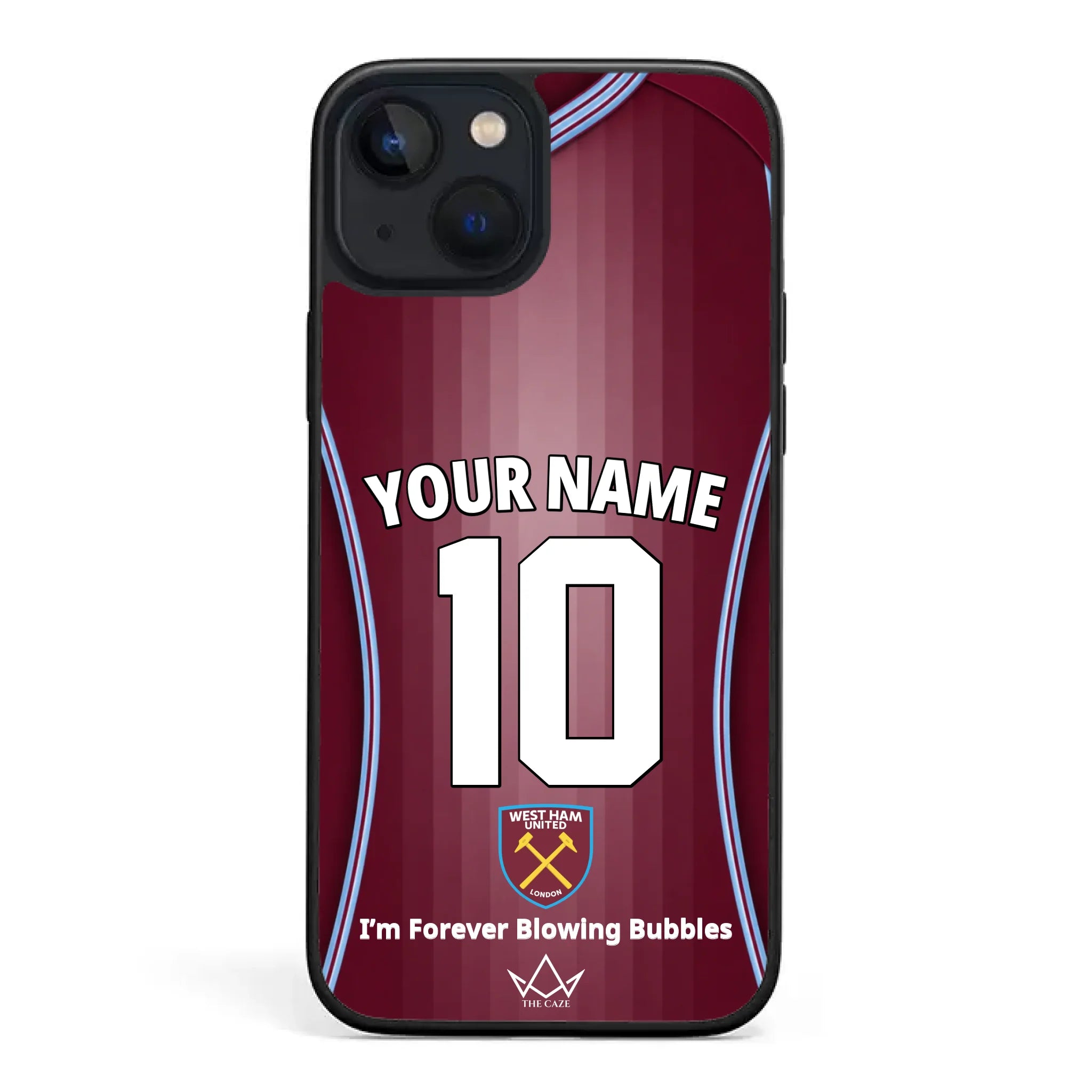Coque iPhone personnalisée Football West Ham United