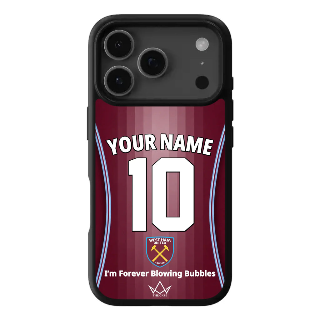 Coque iPhone personnalisée Football West Ham United