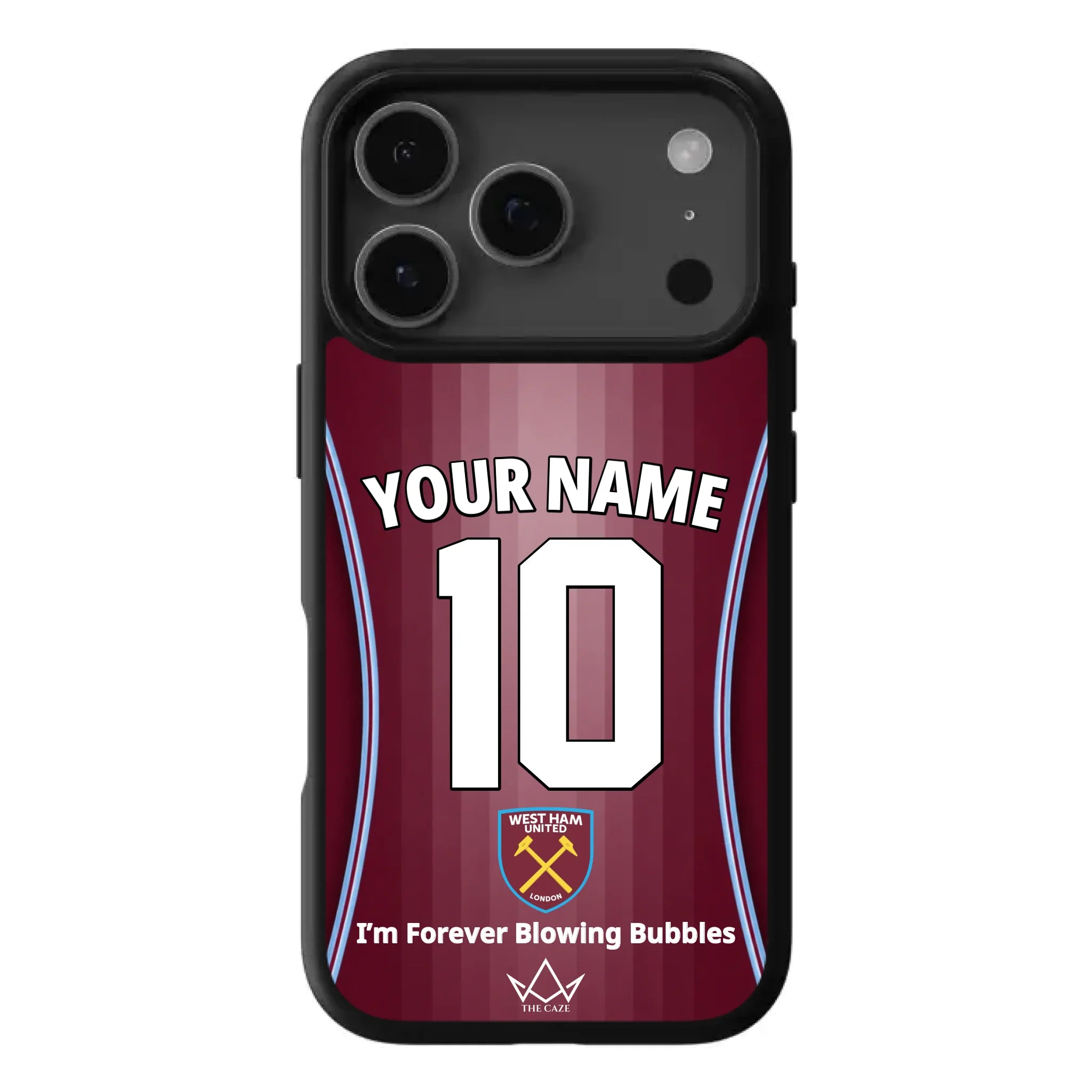 Coque iPhone personnalisée Football West Ham United