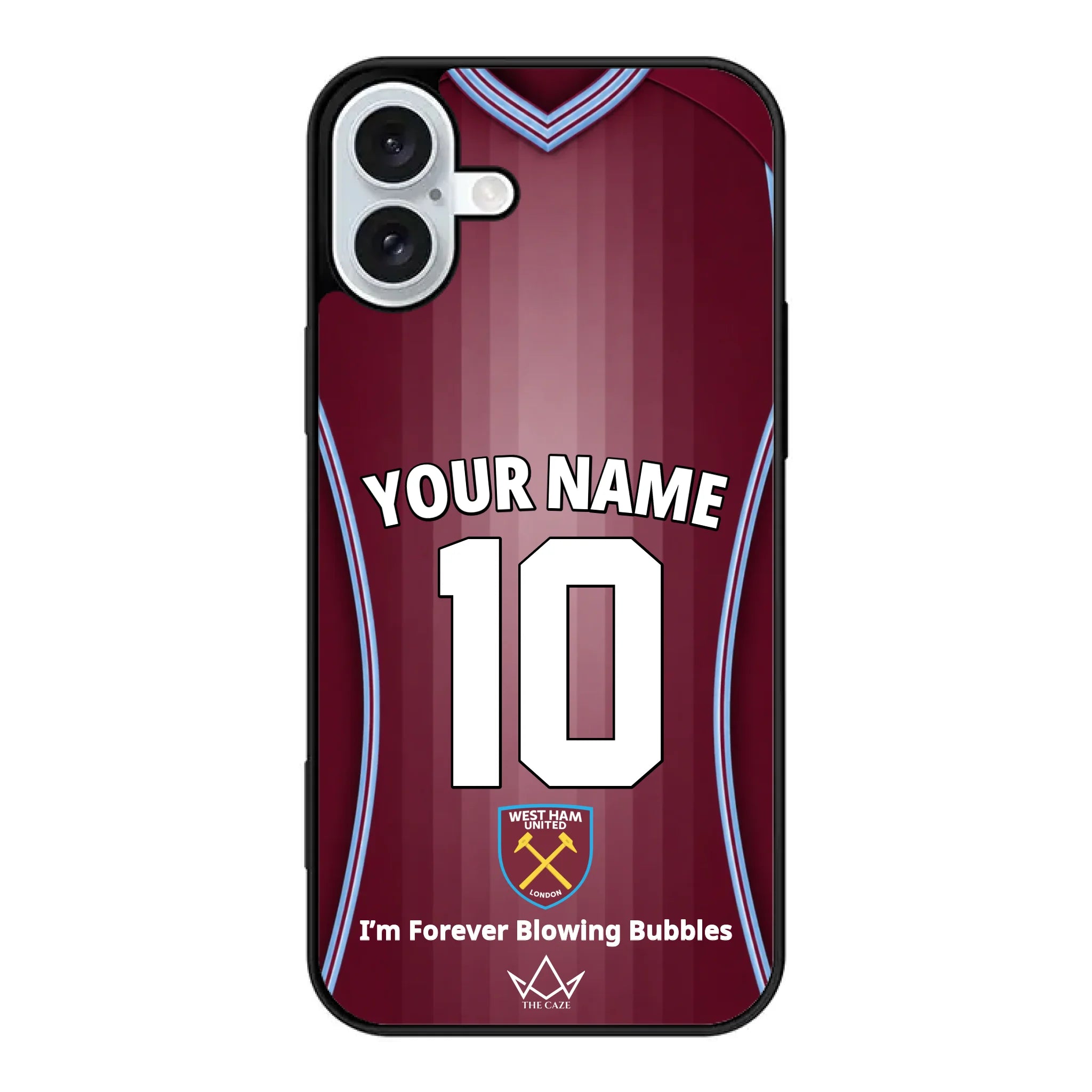 Coque iPhone personnalisée Football West Ham United
