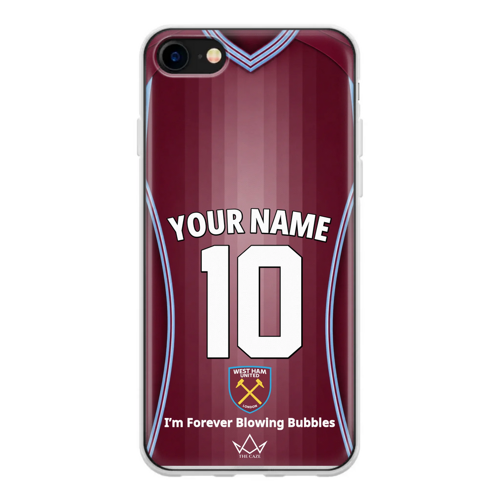 Coque iPhone personnalisée Football West Ham United