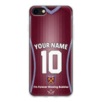 Coque iPhone personnalisée Football West Ham United