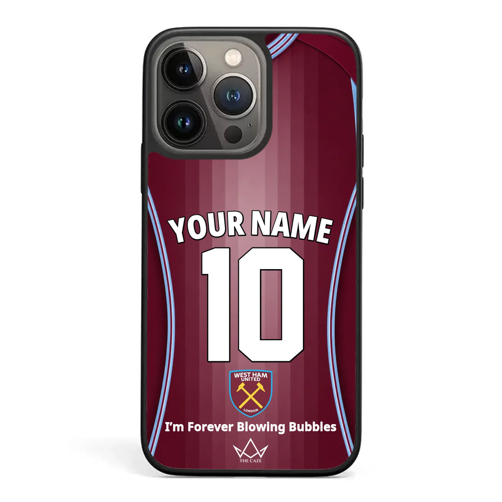 Coque iPhone personnalisée Football West Ham United