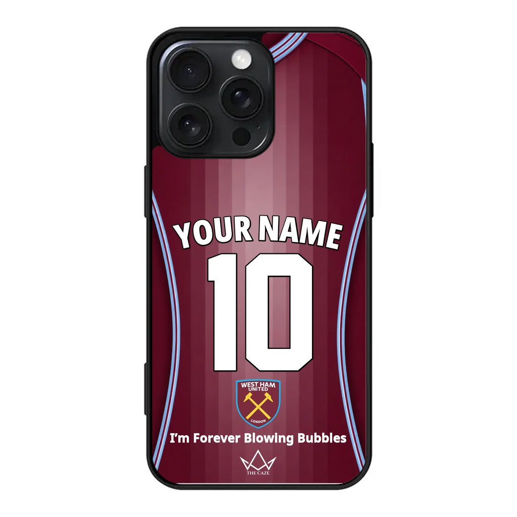 Coque iPhone personnalisée Football West Ham United