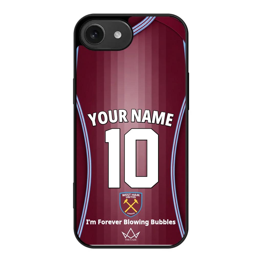 Coque iPhone personnalisée Football West Ham United