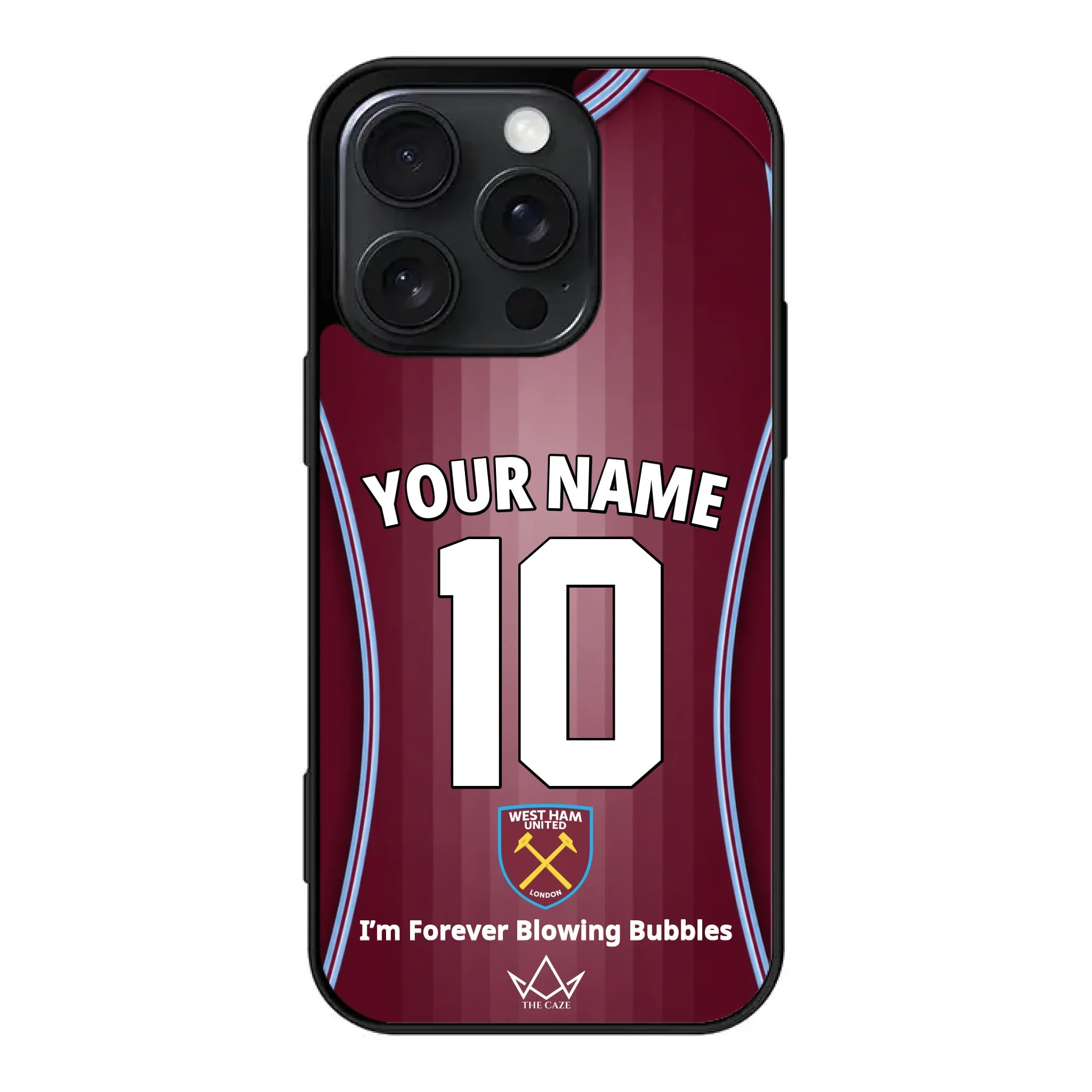 Coque iPhone personnalisée Football West Ham United