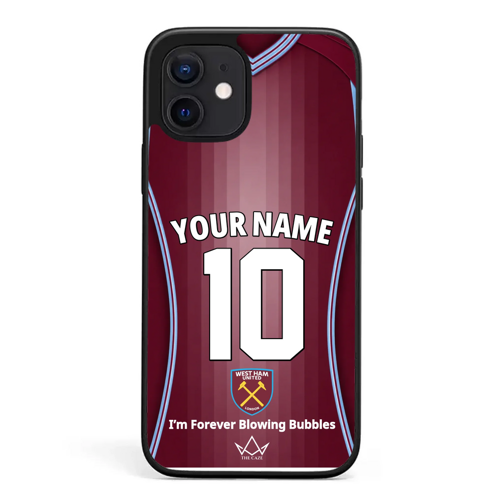 Coque iPhone personnalisée Football West Ham United
