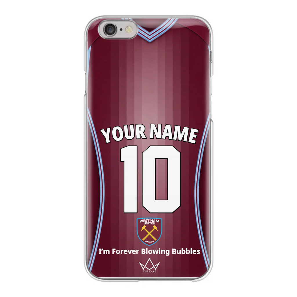Coque iPhone personnalisée Football West Ham United