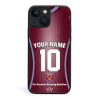 Coque iPhone personnalisée Football West Ham United
