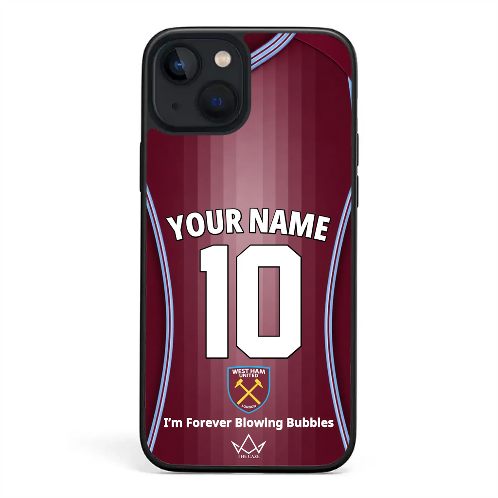 Coque iPhone personnalisée Football West Ham United