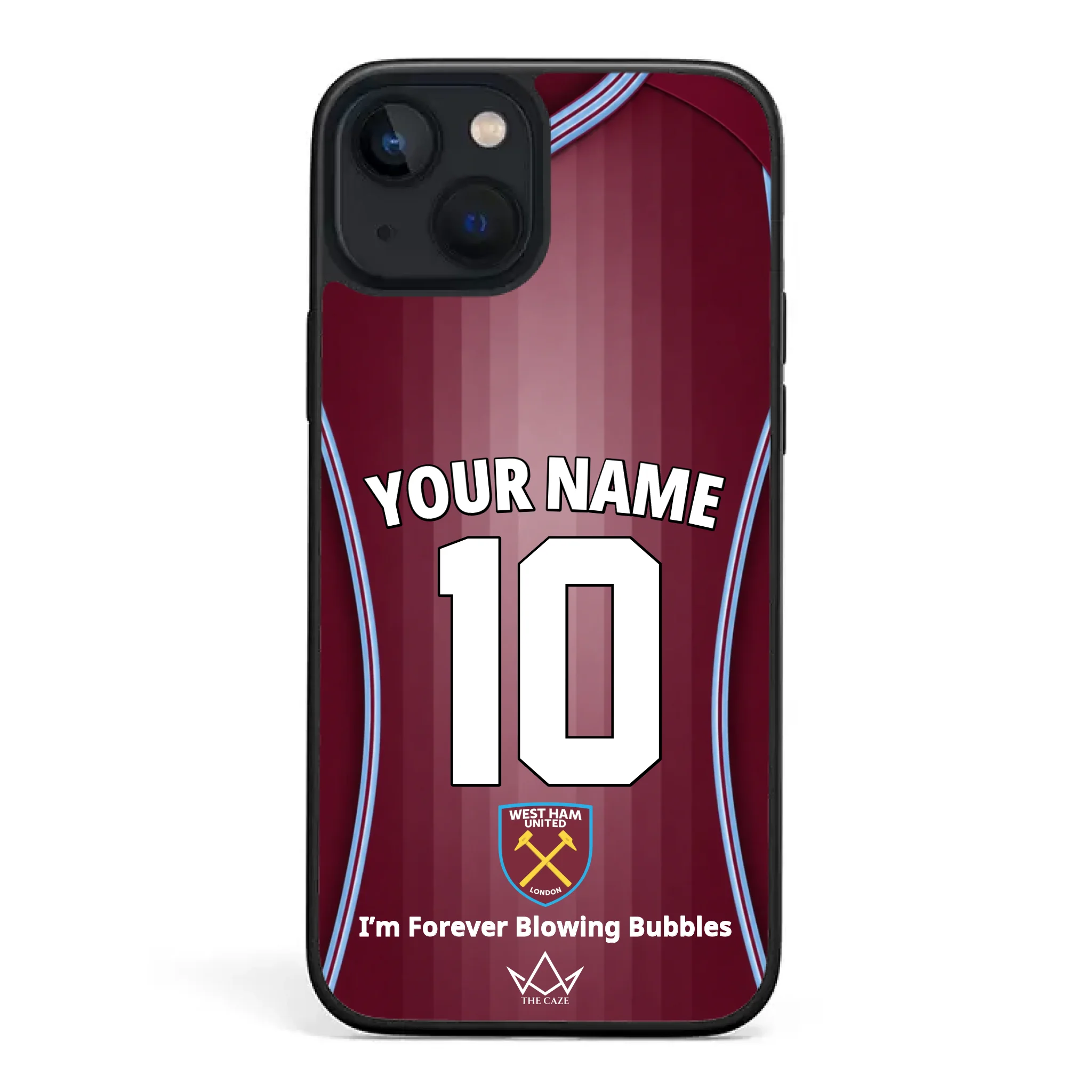 Coque iPhone personnalisée Football West Ham United