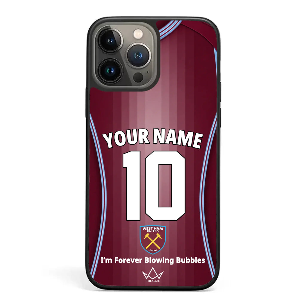 Coque iPhone personnalisée Football West Ham United