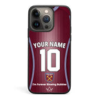 Coque iPhone personnalisée Football West Ham United