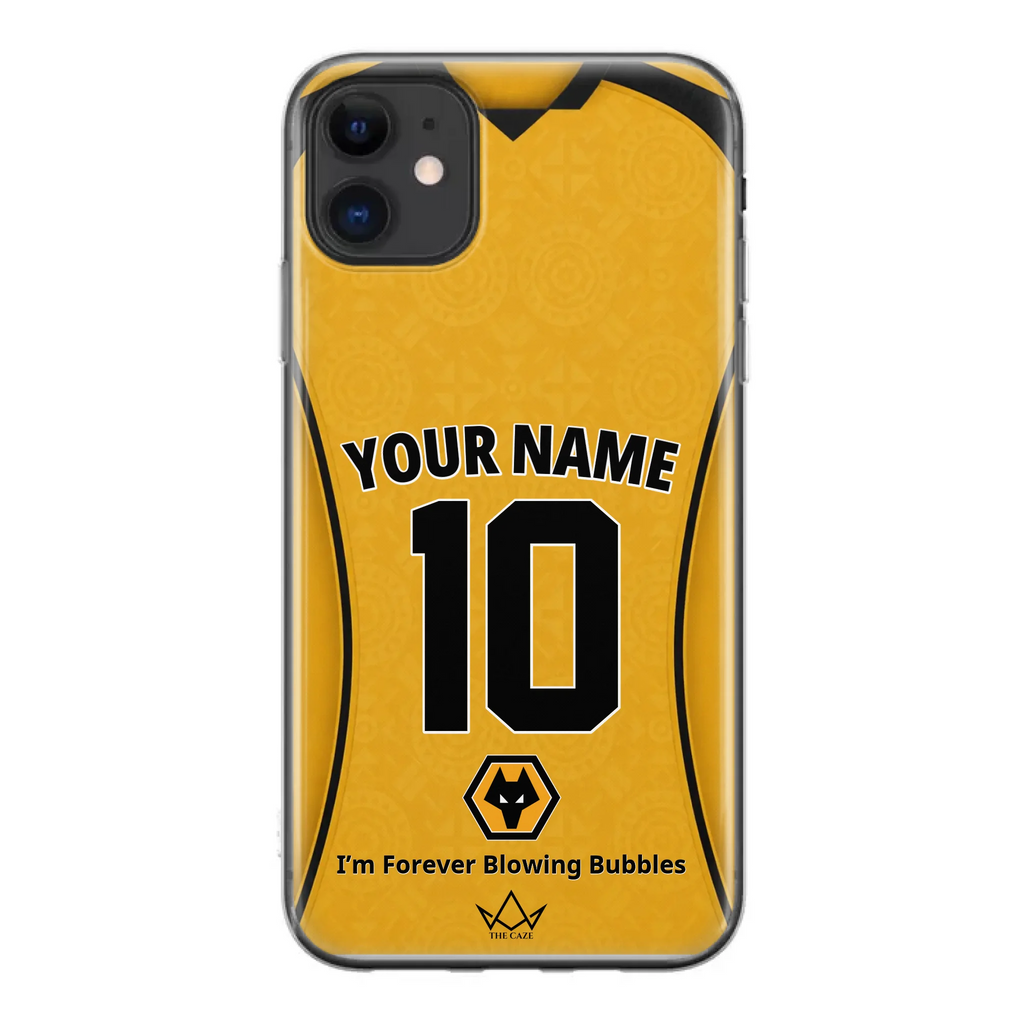Coque iPhone personnalisée Wolverhampton Wanderers Football