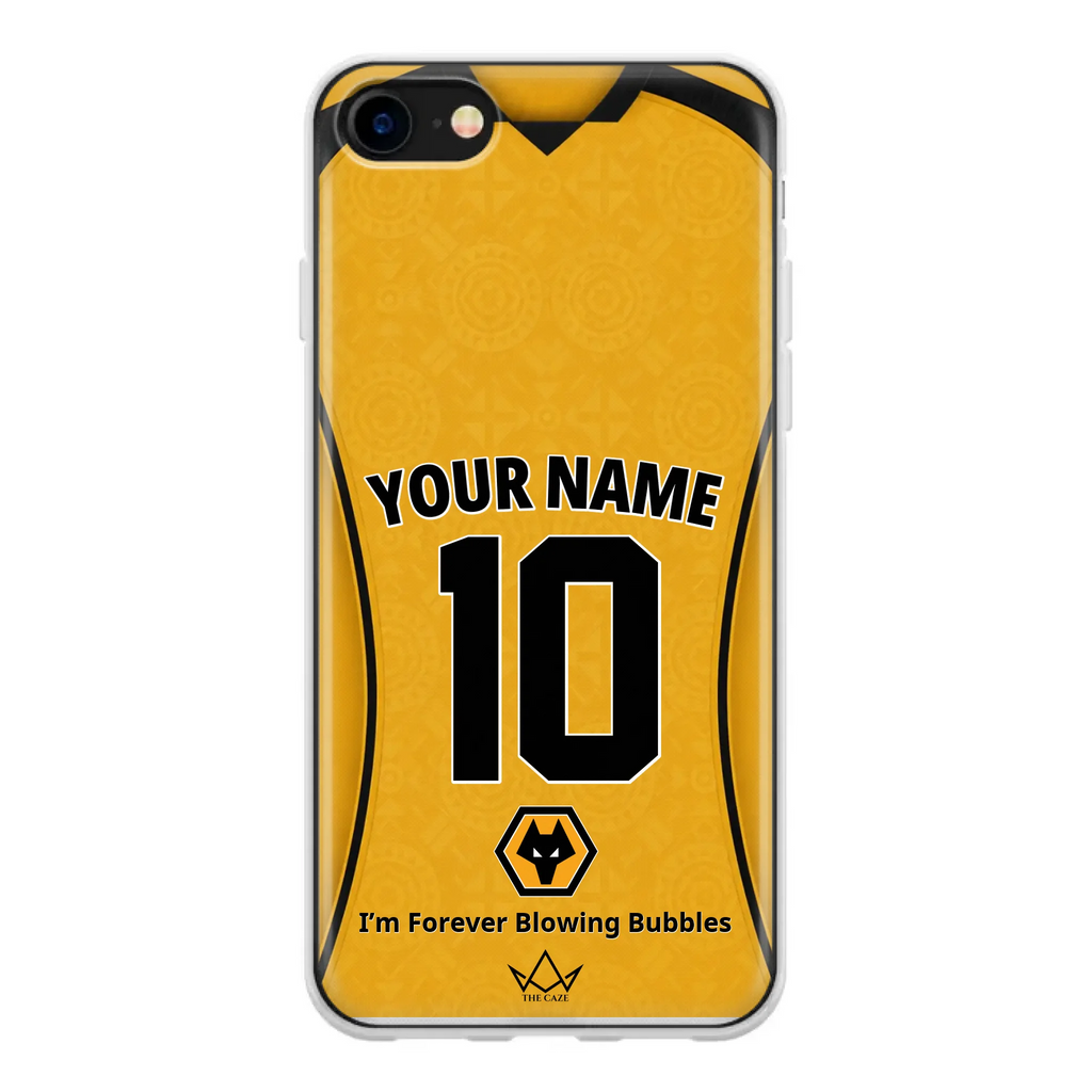 Coque iPhone personnalisée Wolverhampton Wanderers Football
