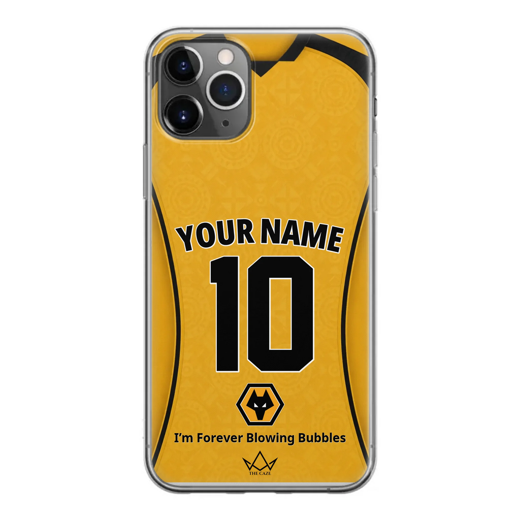 Coque iPhone personnalisée Wolverhampton Wanderers Football