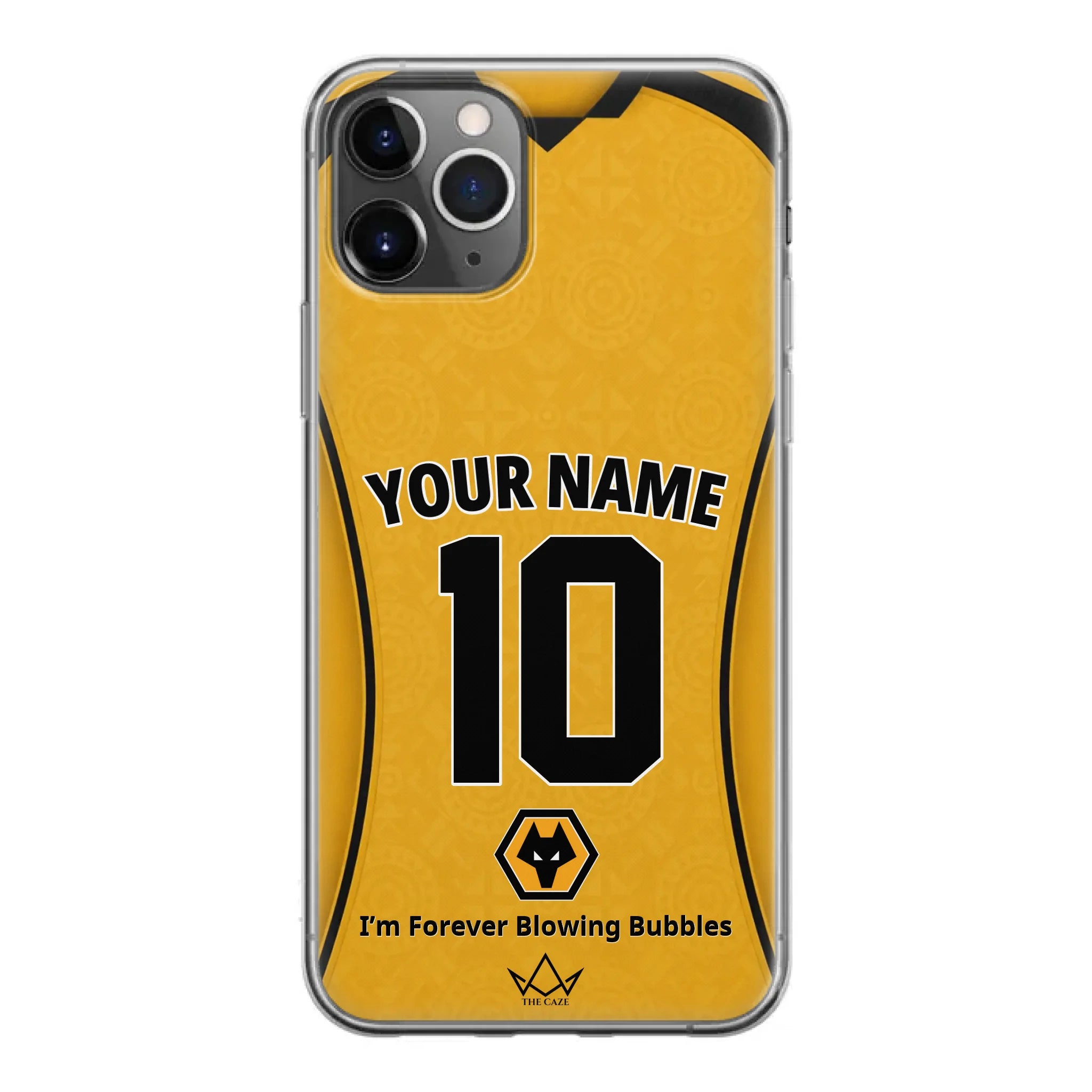 Coque iPhone personnalisée Wolverhampton Wanderers Football