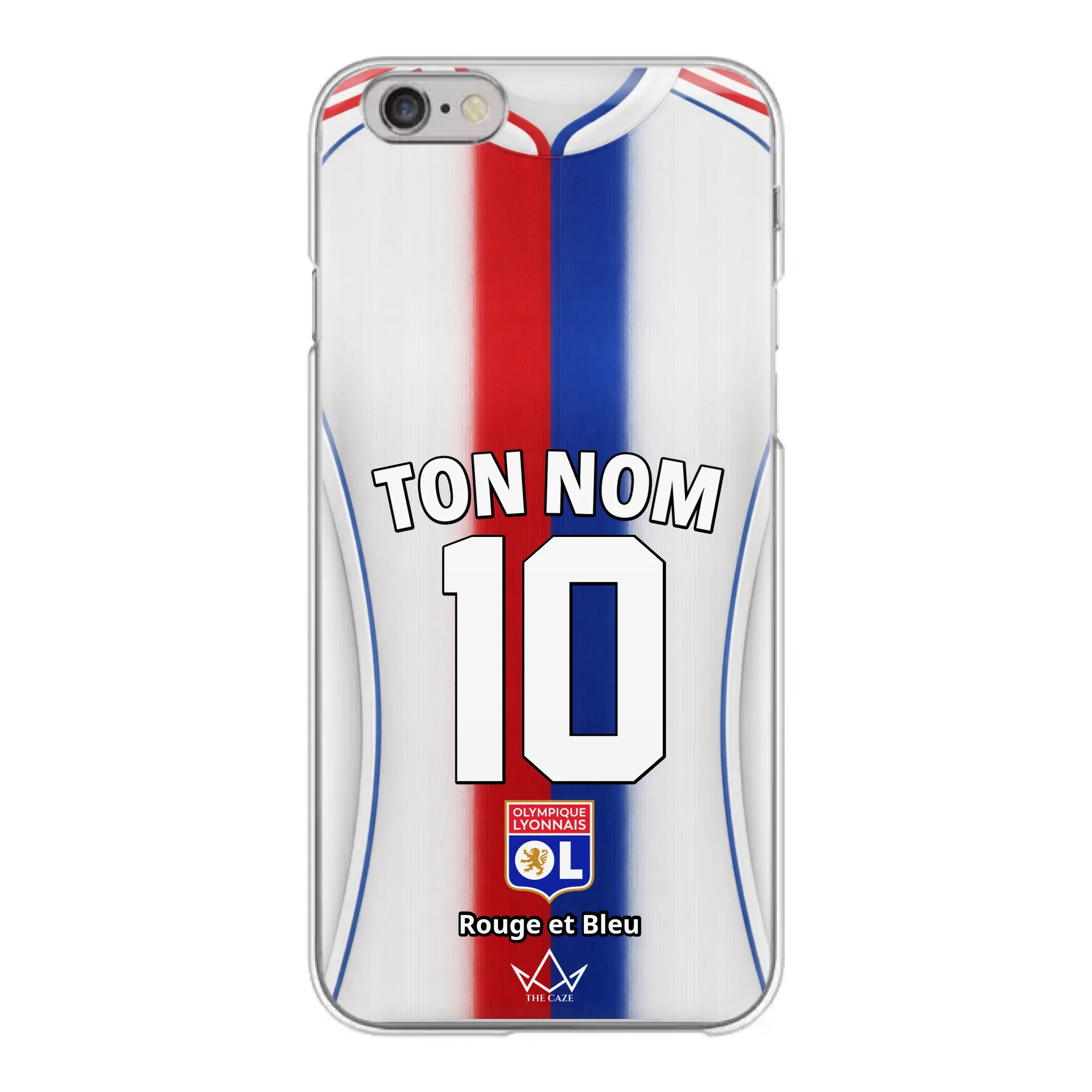 Olympique Lyonnais Football Custom iPhone Case