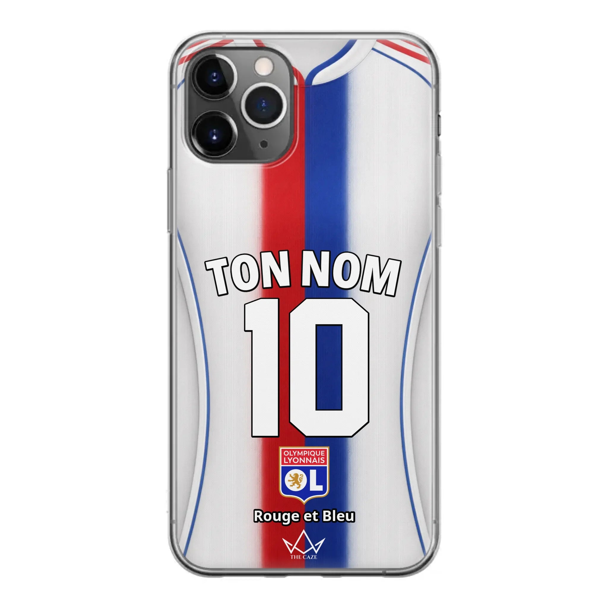 Olympique Lyonnais Football Custom iPhone Case