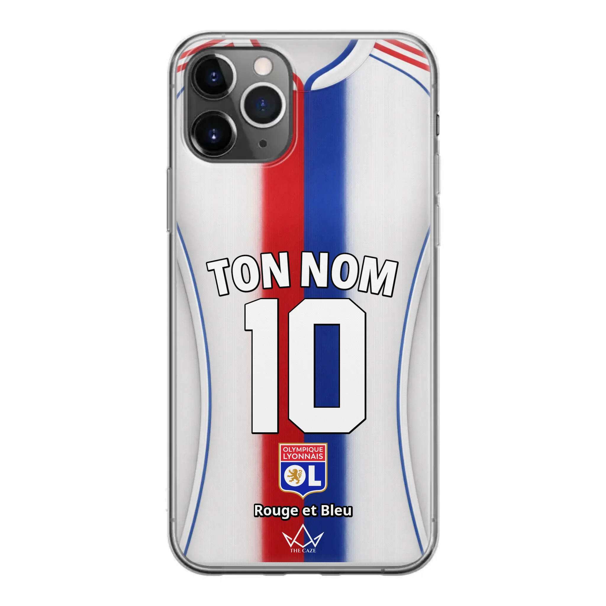 Olympique Lyonnais Football Custom iPhone Case