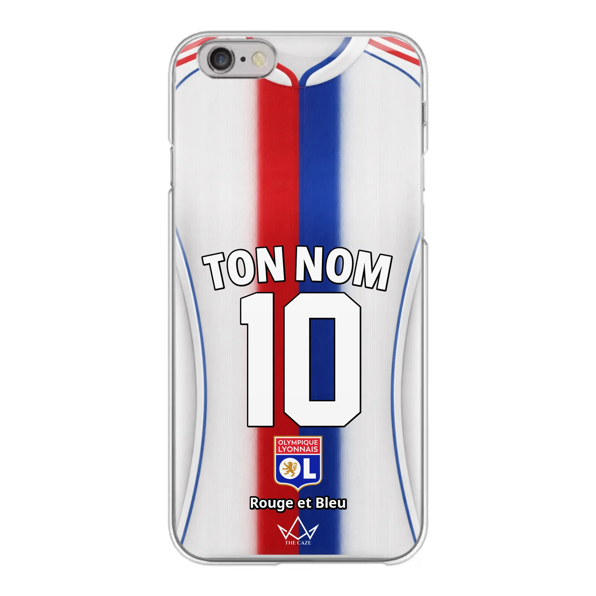 Olympique Lyonnais Football Custom iPhone Case