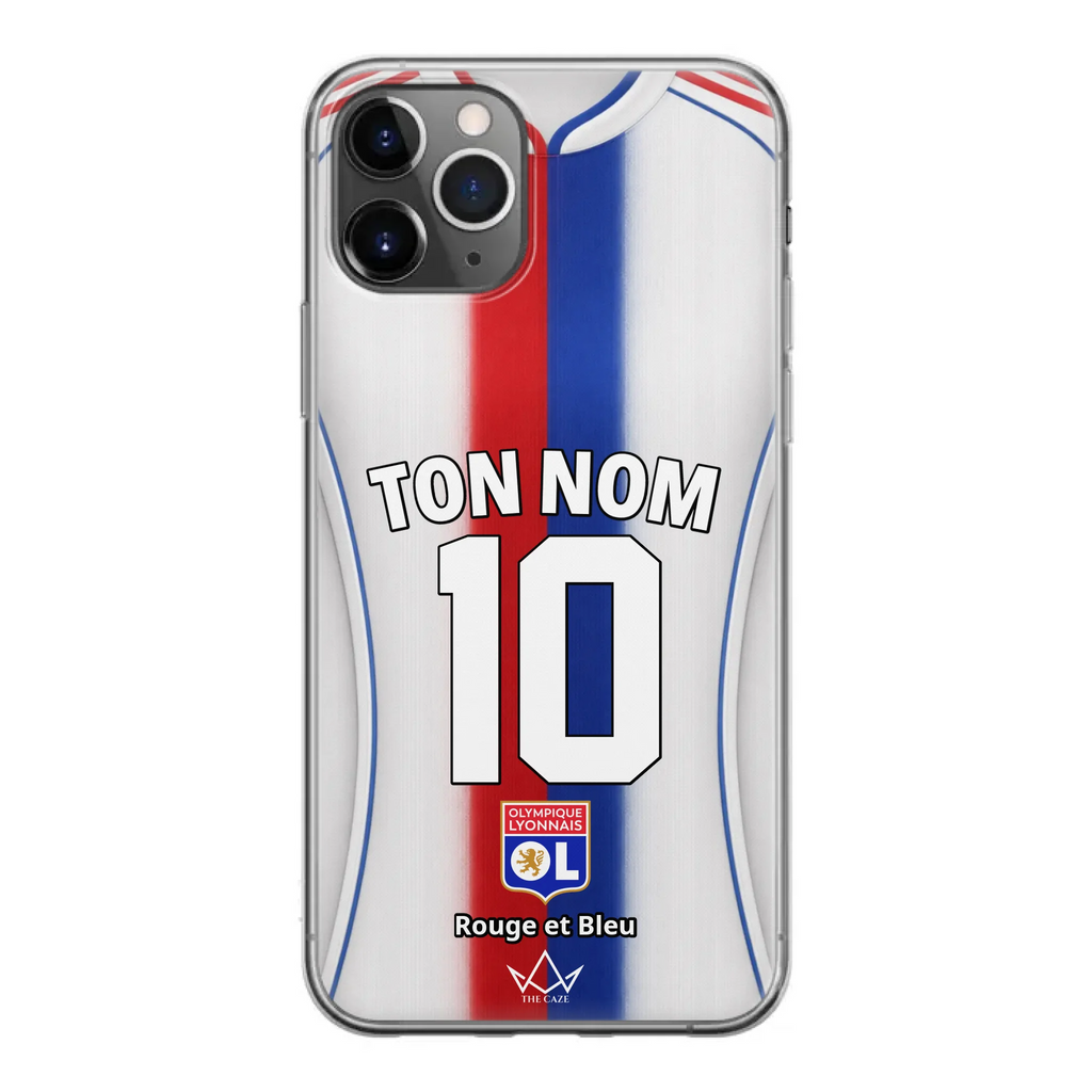 Olympique Lyonnais Football Custom iPhone Case