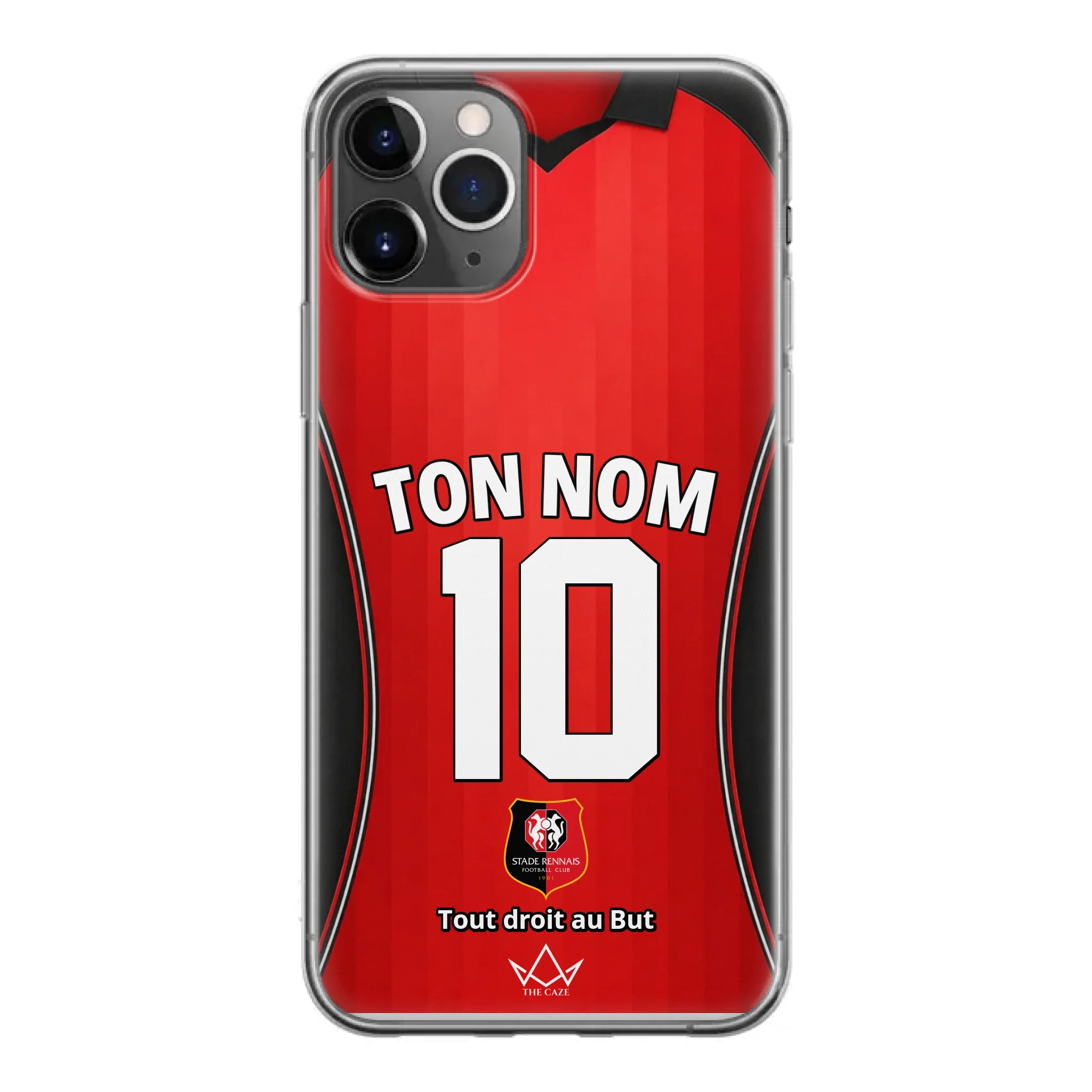 Funda personalizada para iPhone del Stade Rennais Football