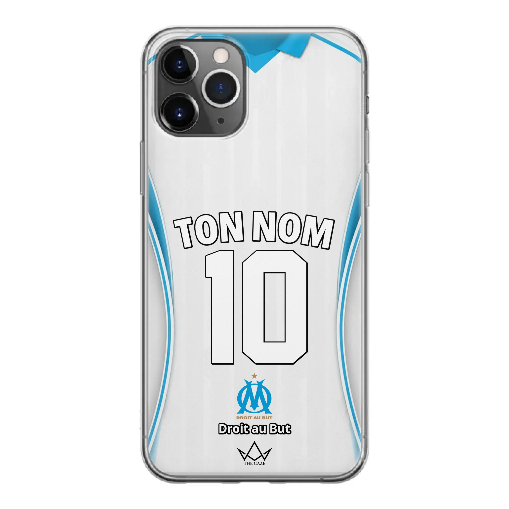 Olympique de Marseille Football Custom iPhone Case