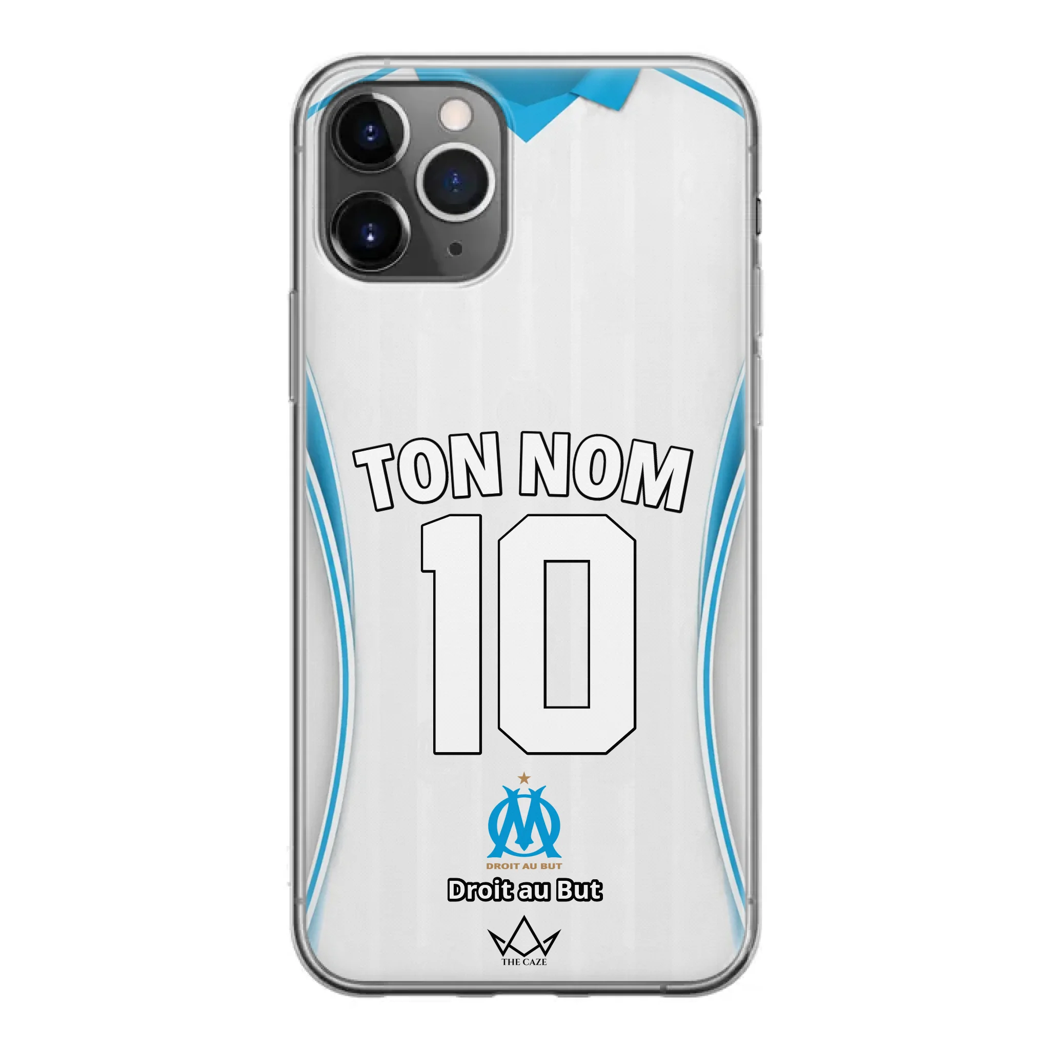 Olympique de Marseille Football Custom iPhone Case