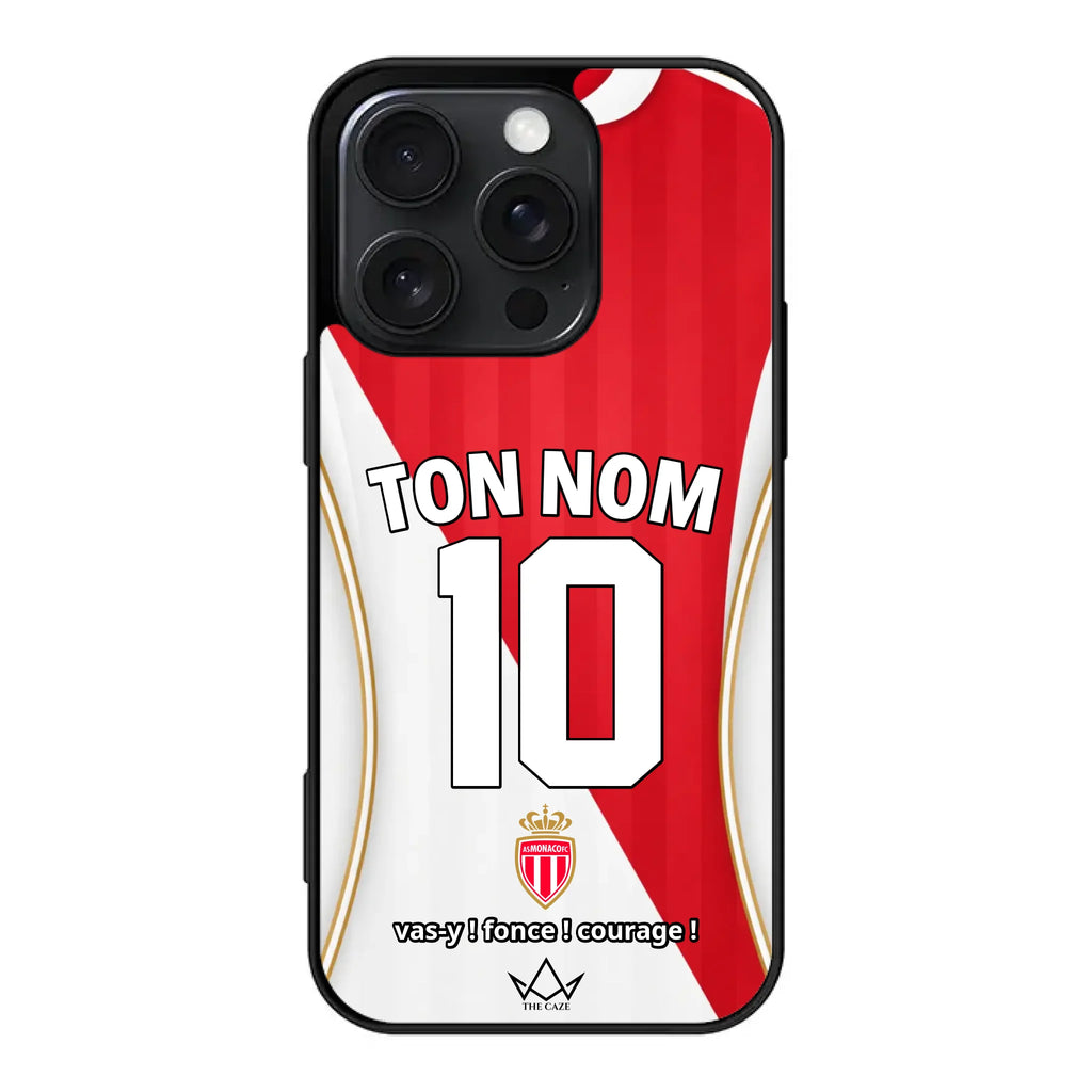 AS Monaco Football Custom iPhone Case