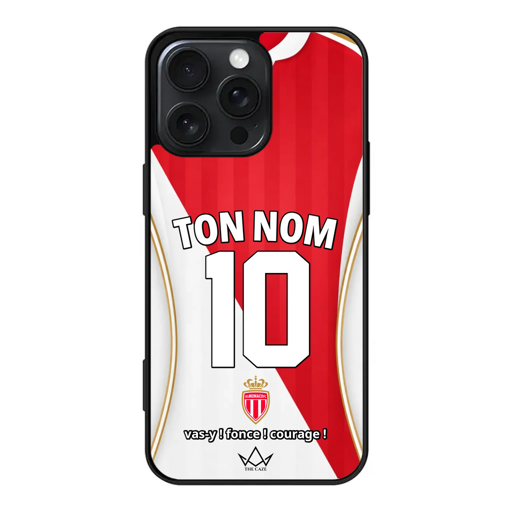 AS Monaco Football Custom iPhone Case