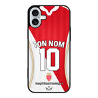 AS Monaco Football Custom iPhone Case