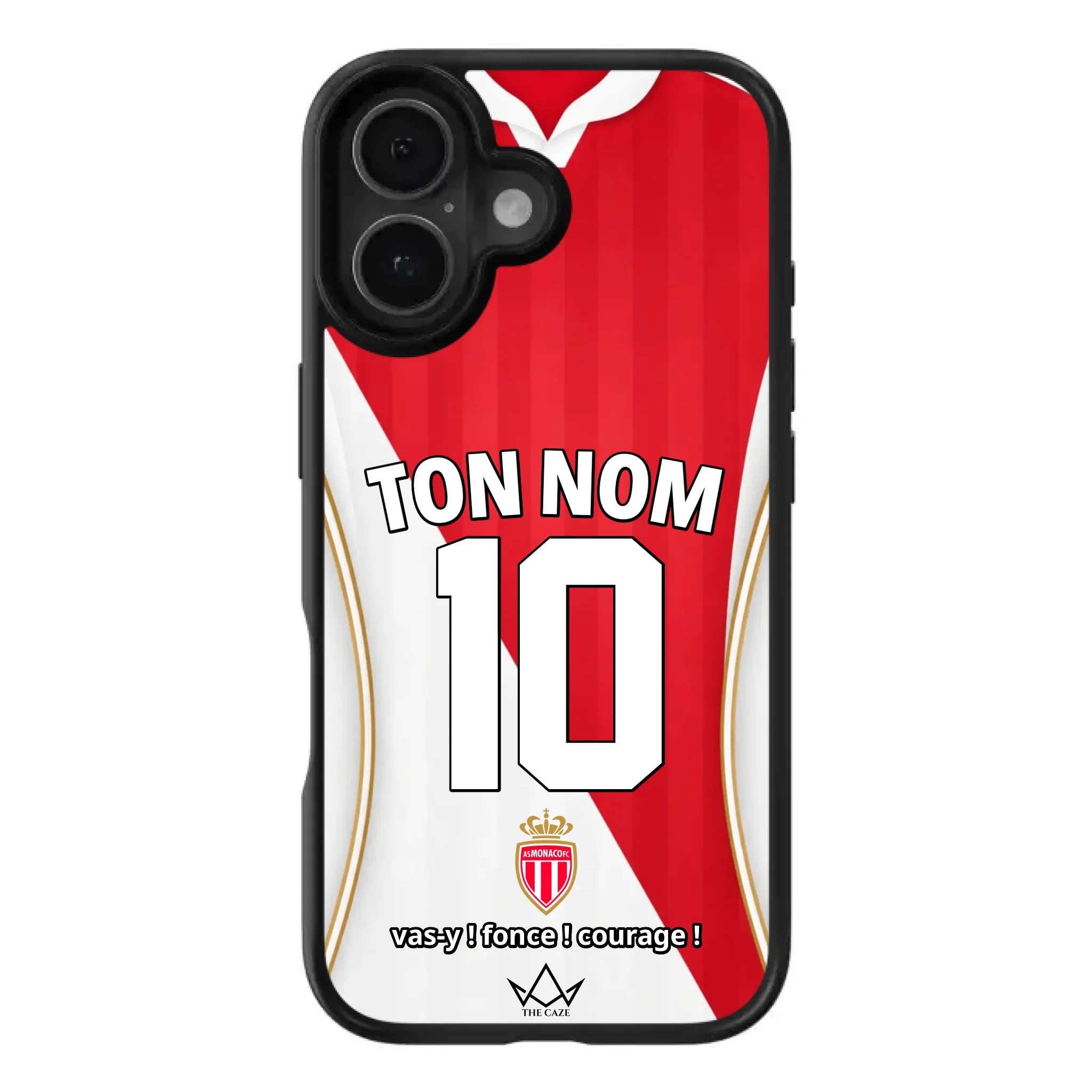 AS Monaco Football Custom iPhone Case
